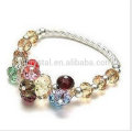Crystal shambala bracelet